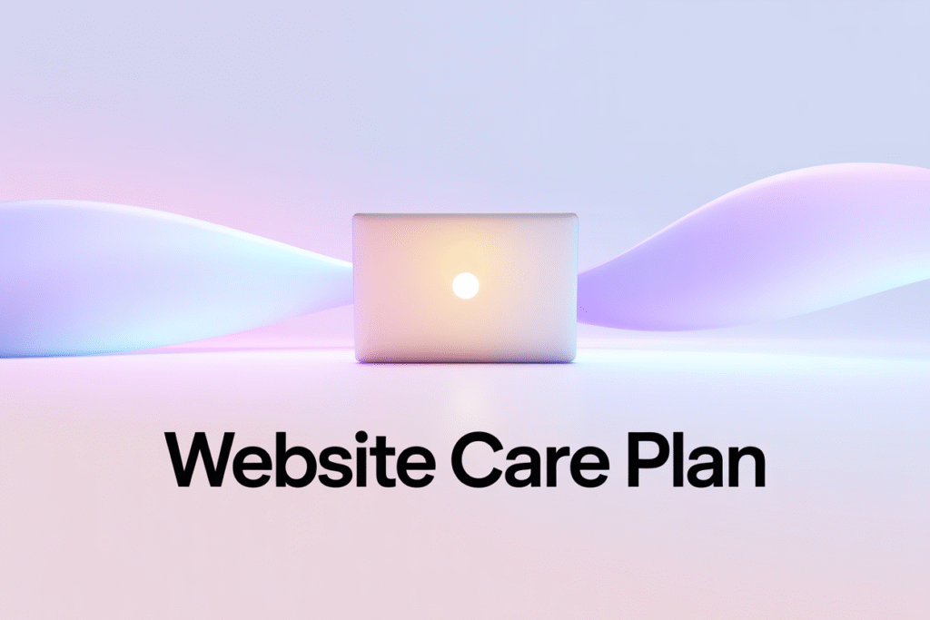 Website Care Plan Natasha Niya